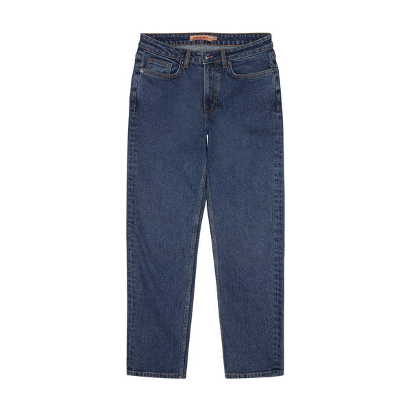 Denim project DPWBOYFRIEND JEANS Jeans W017 Dark Blue Stone Wash