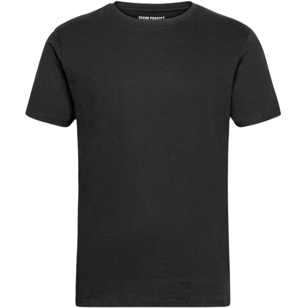Denim project 5 PACK T-SHIRTS T-Shirt 1xDGM,1xOliveNight Mel,1xBord.Mel,1xWhite,1xBlack
