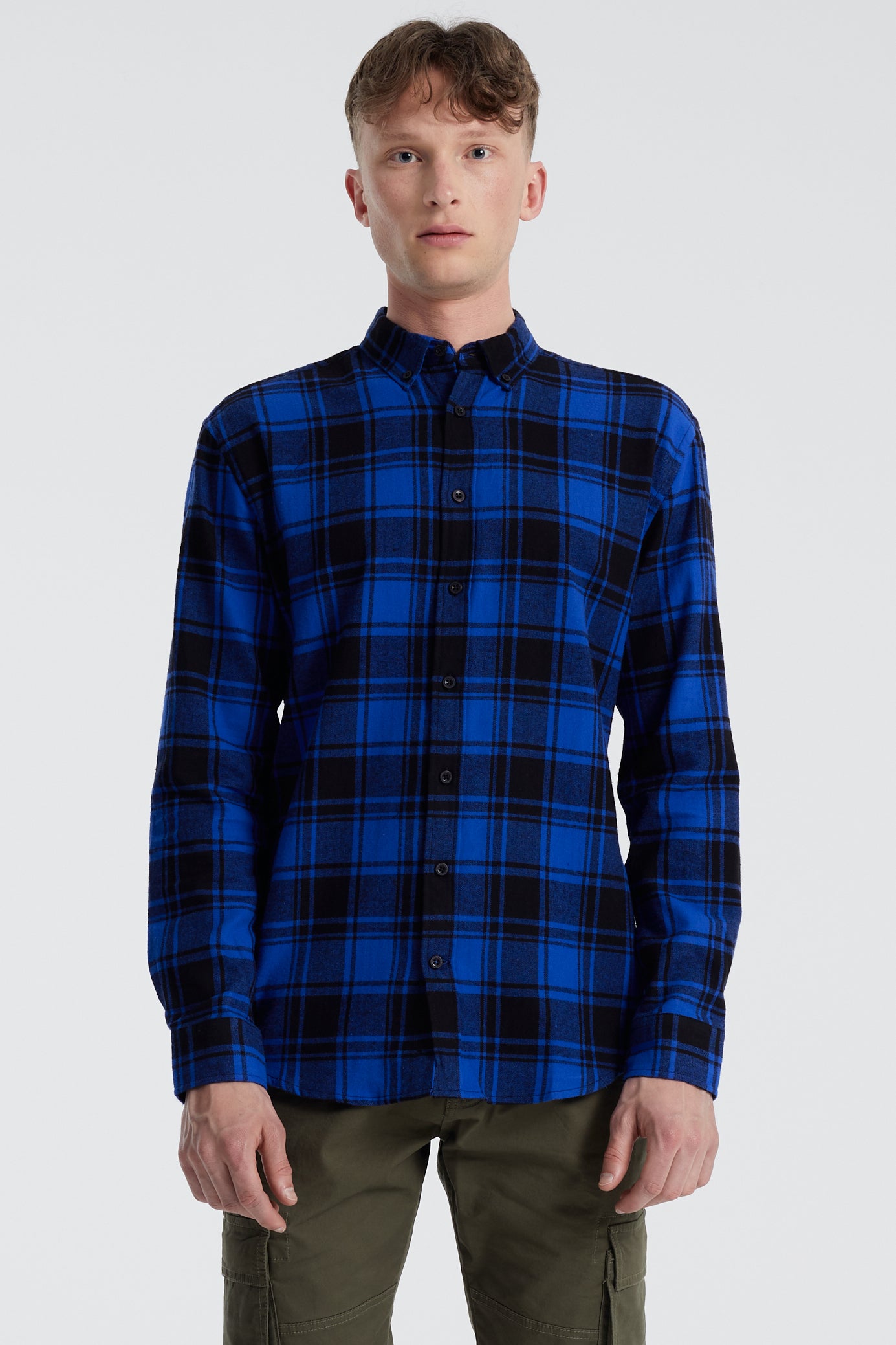 Denim project Check Shirt Shirts Blue Check