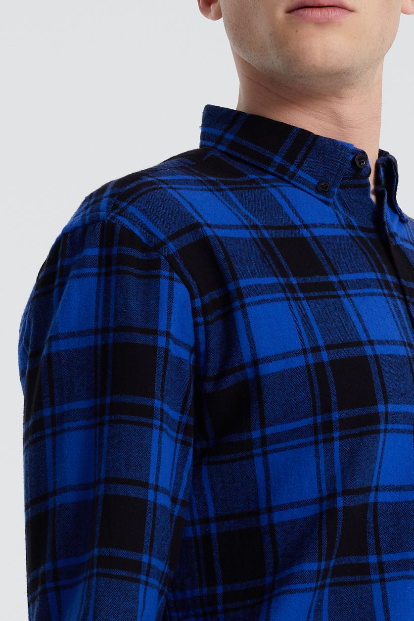 Denim project Check Shirt Shirts Blue Check