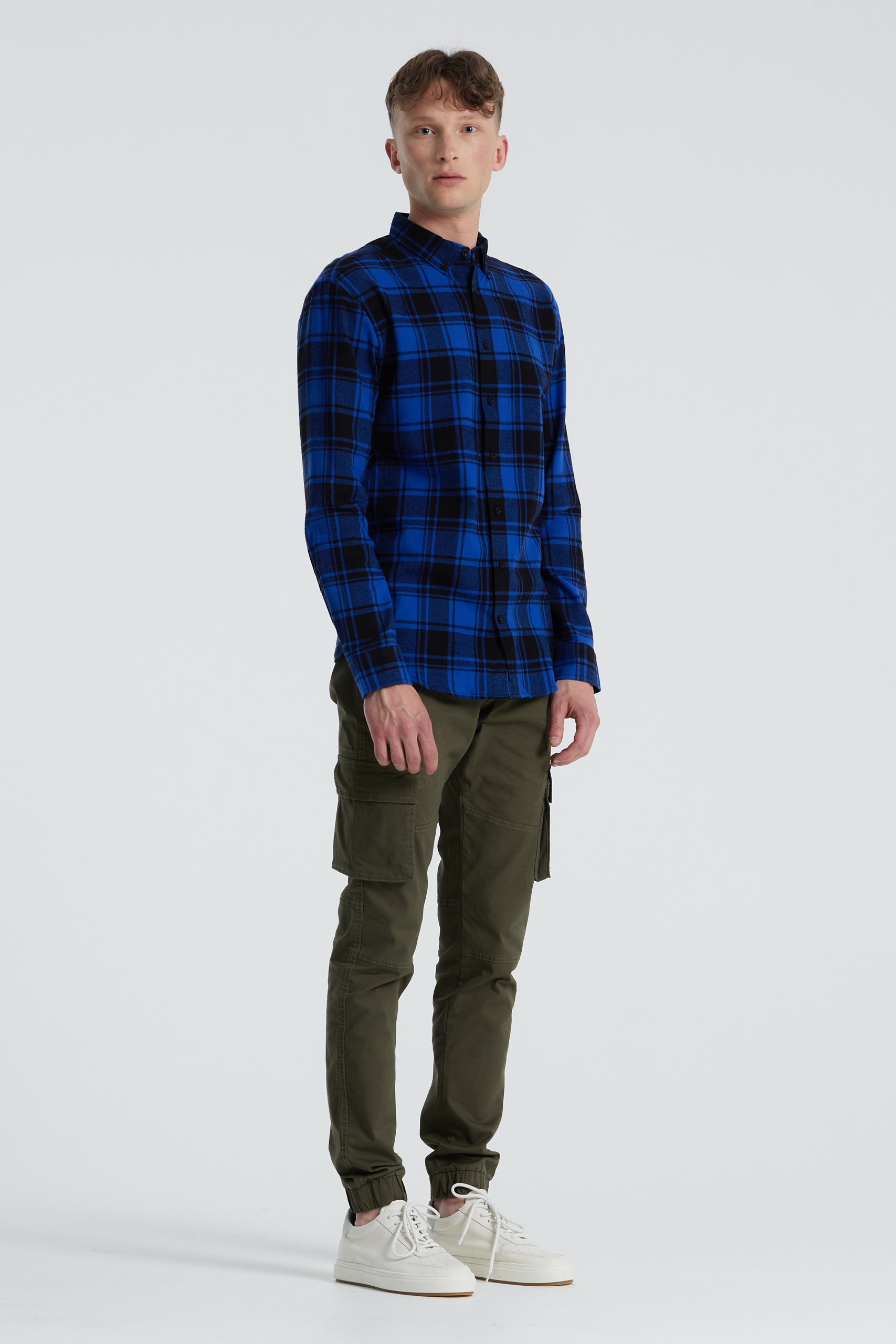 Denim project Check Shirt Shirts Blue Check