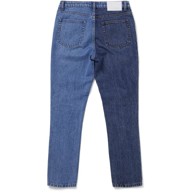 Denim project Classic Organic Dad Jeans Jeans 210 Dark/Light Wash