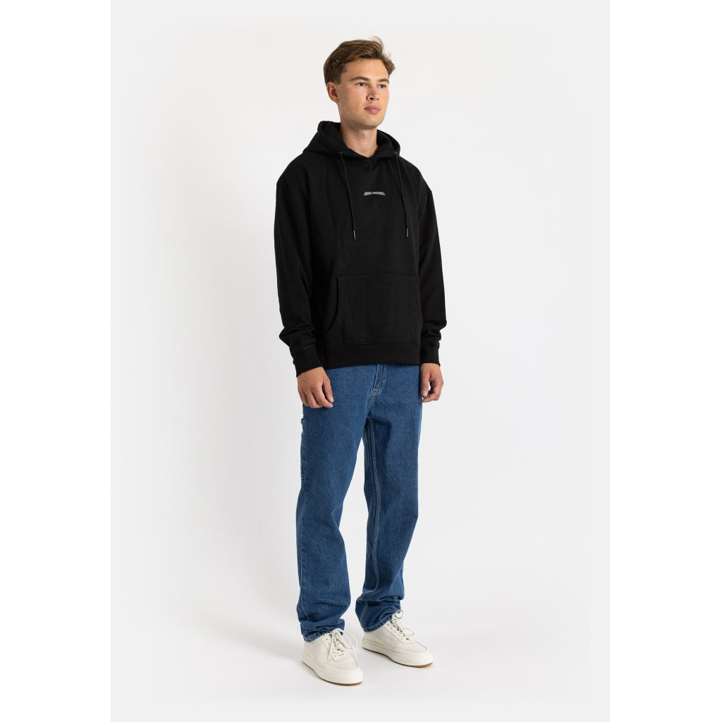 Denim project DPBASKET BOXY HOODIE Sweat 001 Black