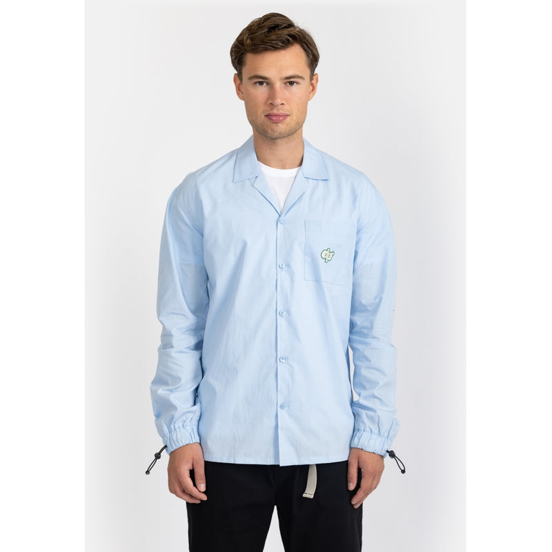 Denim project DPCuff Detail LS Shirt Shirts 569 Light Blue Windsurfer