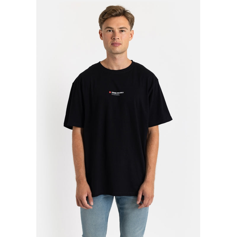 Denim project DPDOT CPH Tee Oversize T-Shirt 001 Black