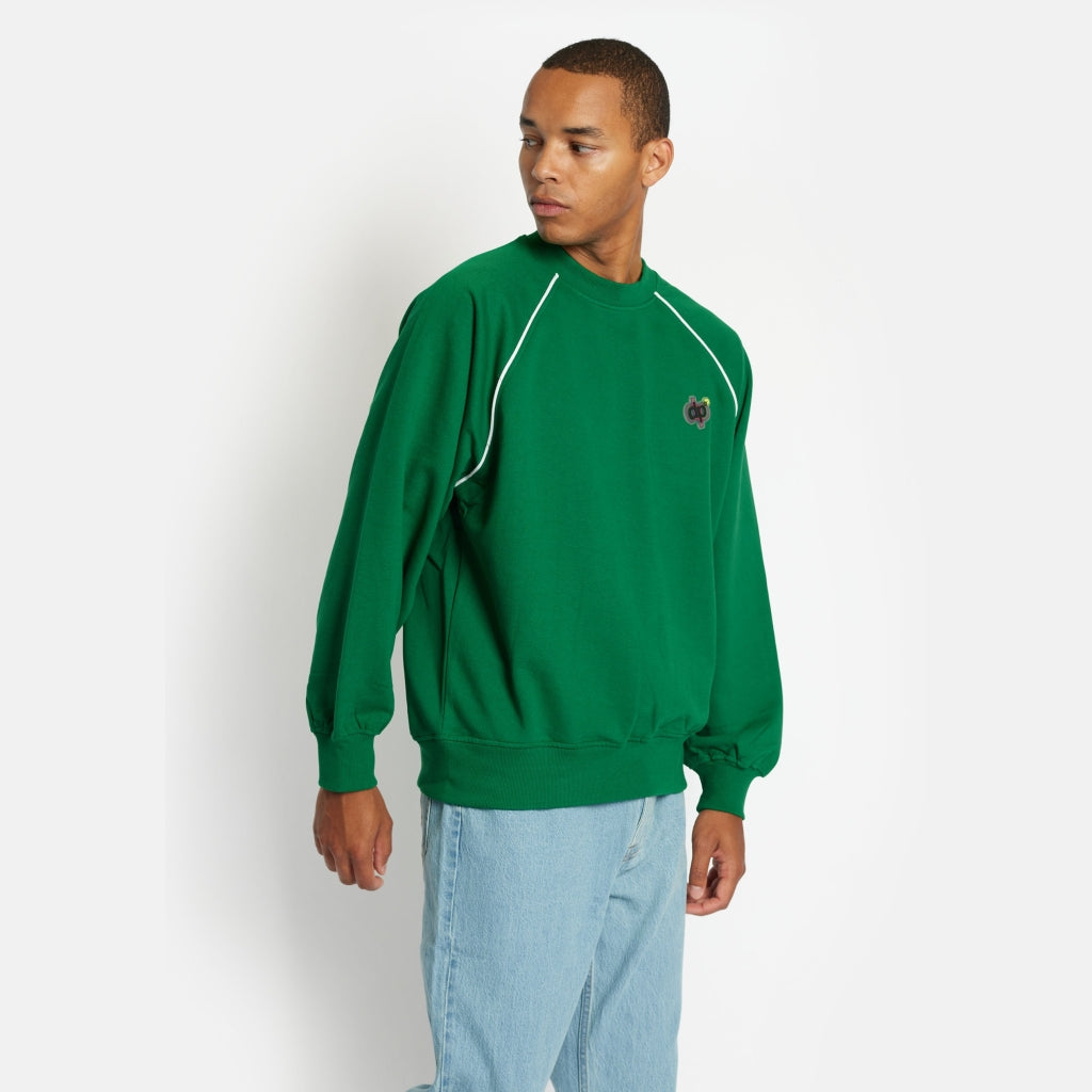 Denim project DPJAMES CREW NECK Sweat 510 Bright Green