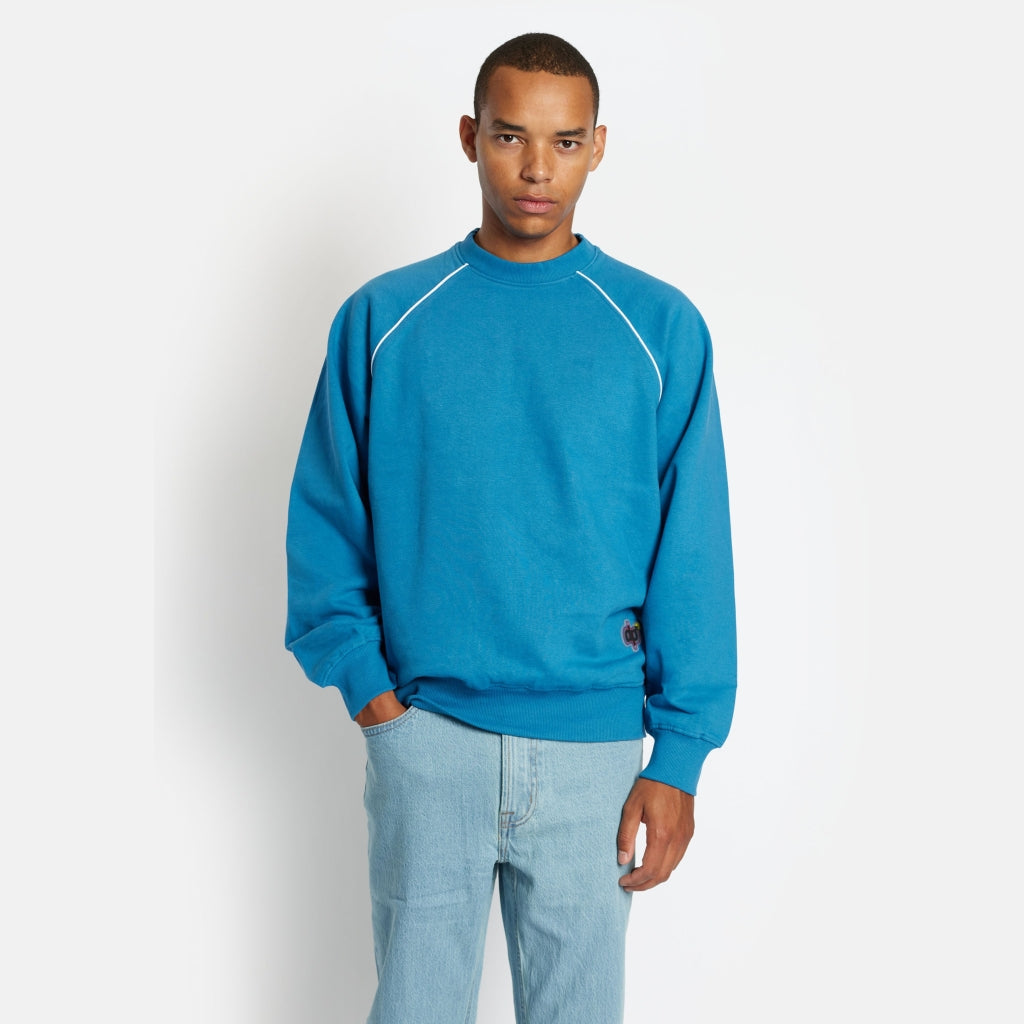 Denim project DPJAMES CREW NECK Sweat 515 Light Blue