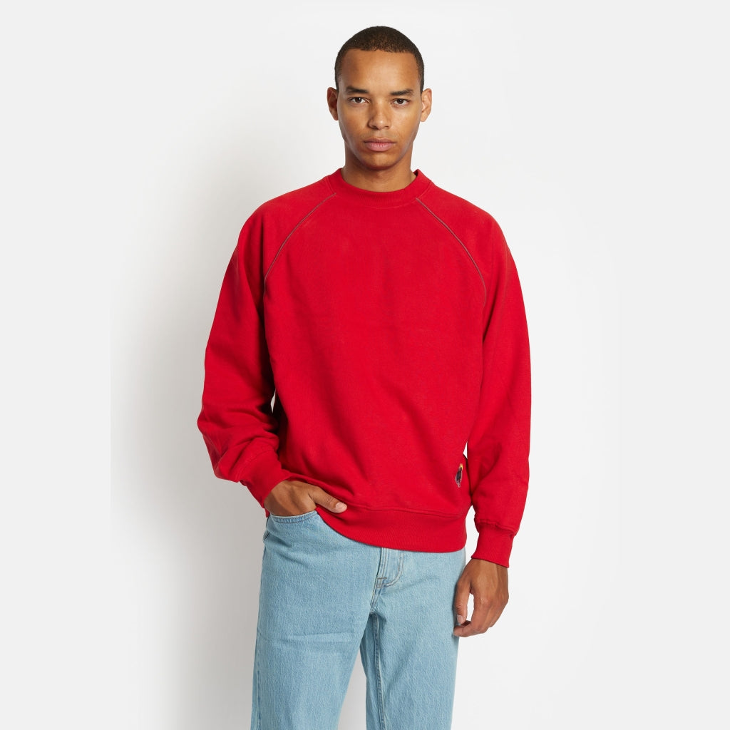 Denim project DPJAMES NEW SWEAT CREW NECK Sweat 232 High Red