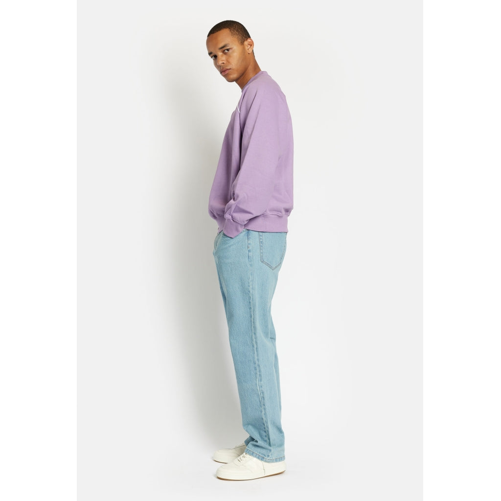 Denim project DPJAMES NEW SWEAT CREW NECK Sweat 236 High Purple