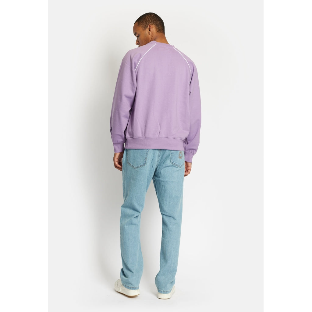 Denim project DPJAMES NEW SWEAT CREW NECK Sweat 236 High Purple