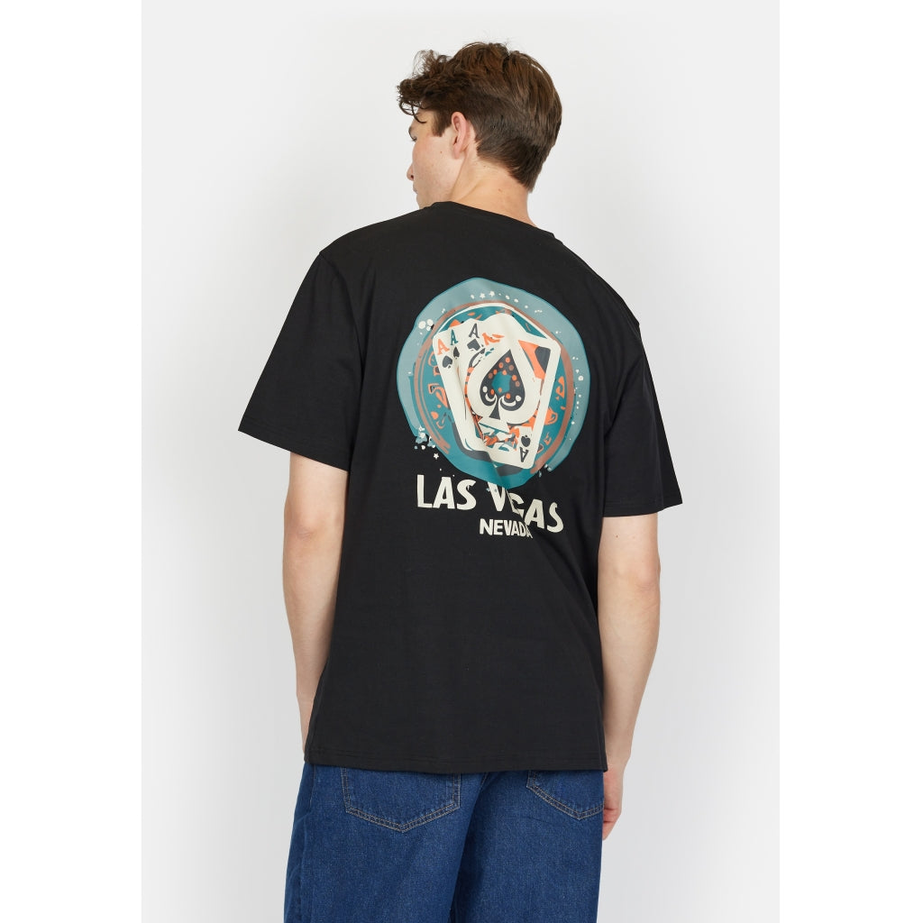 Denim project DPLas Vegas T-shirt T-Shirt 001 Black