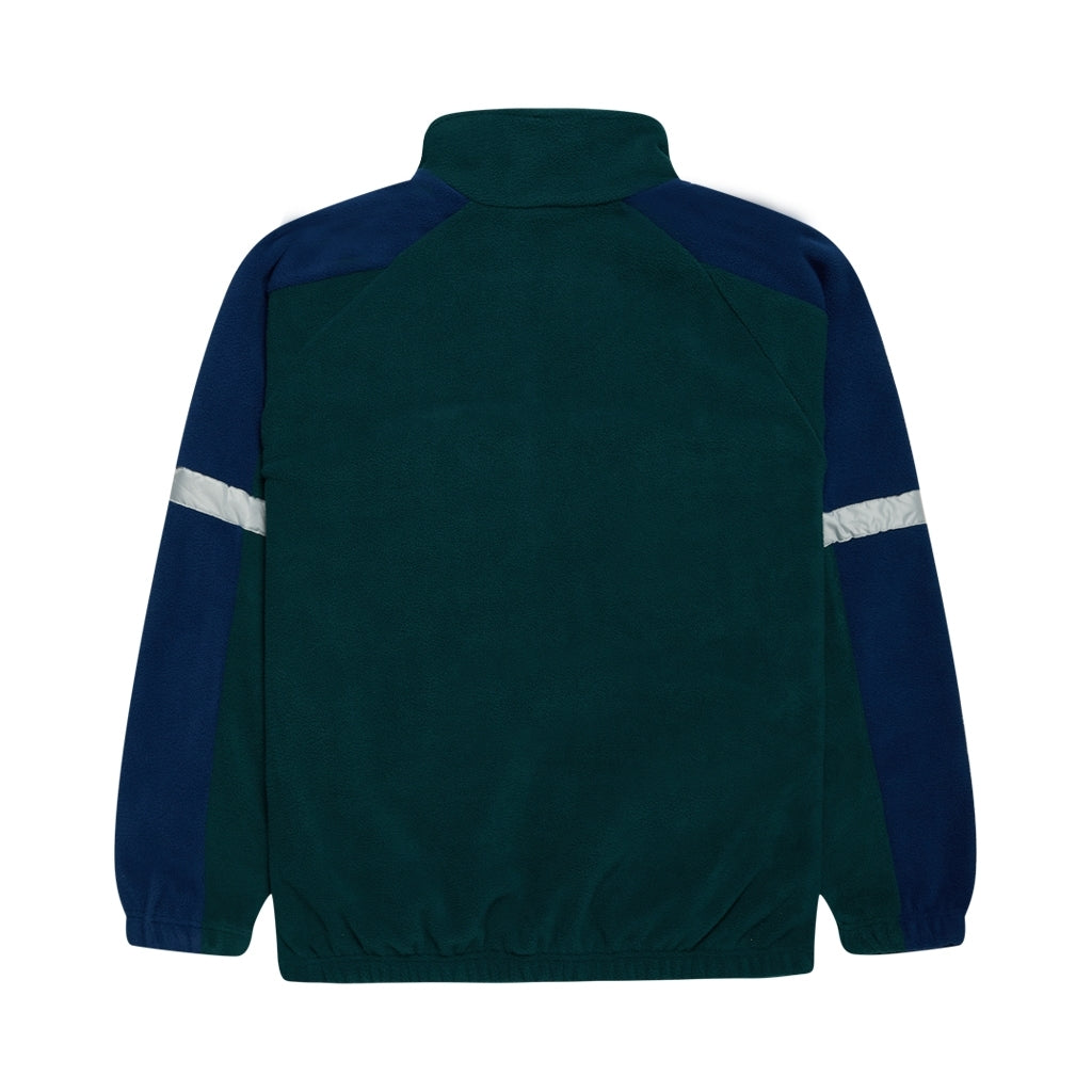 Denim project DPLuke Fleece FLEECE 239 High Green w. Navy/Grey