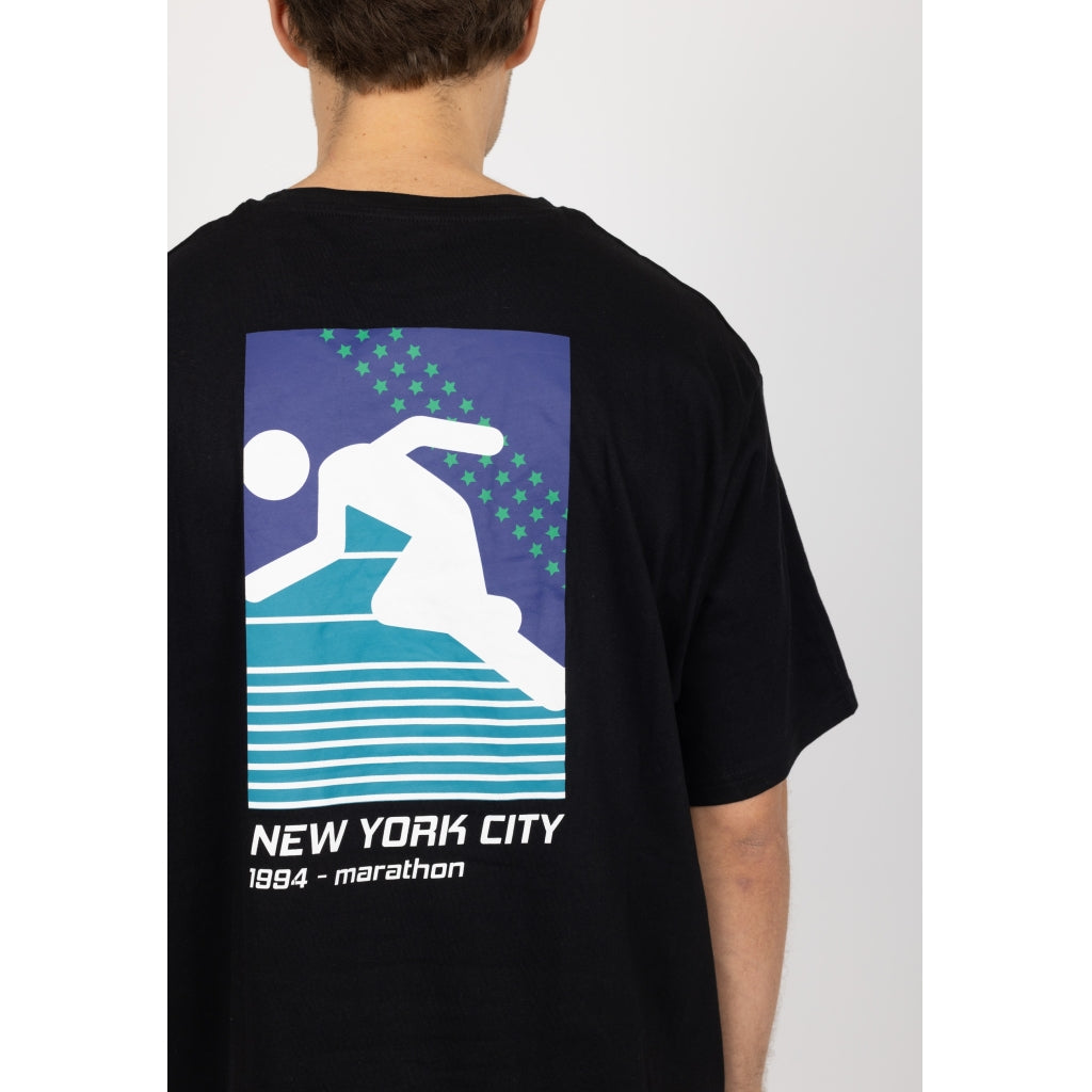 Denim project DPNYC Marathon T-shirt T-Shirt 001 Black