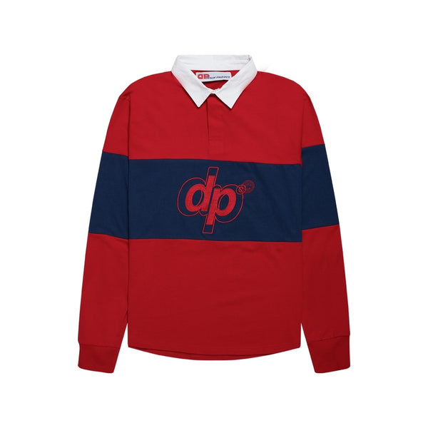 Denim project DPNoah Rugby Polo Polo 261 High Navy/Red
