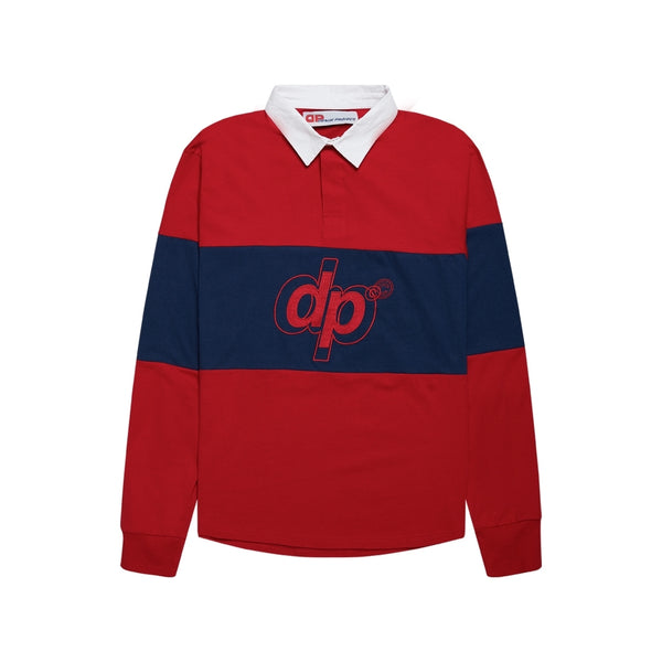 DPNoah Rugby Polo - High Navy/Red – denimproject