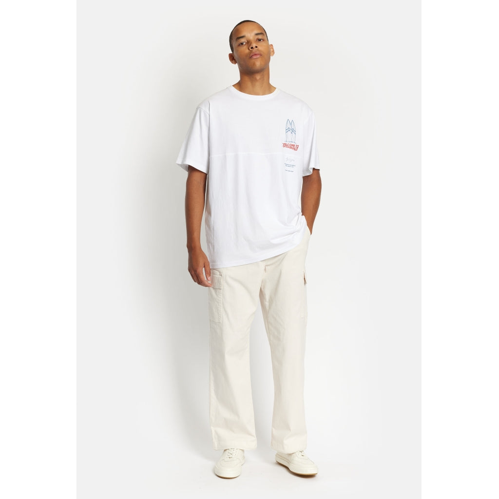 Denim project DPOceanville Tee T-Shirt 590 Optic White