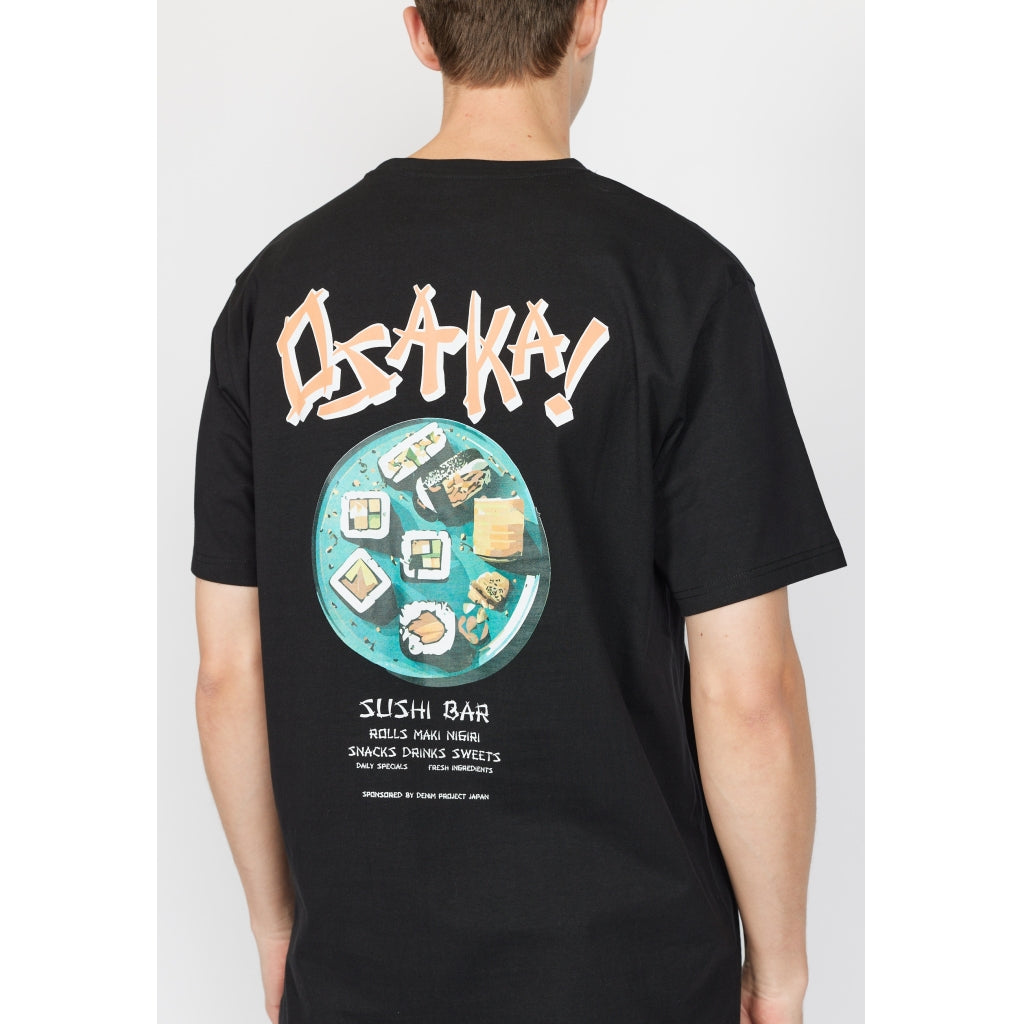 Denim project DPOsaka Sushi T-shirt T-Shirt 001 Black