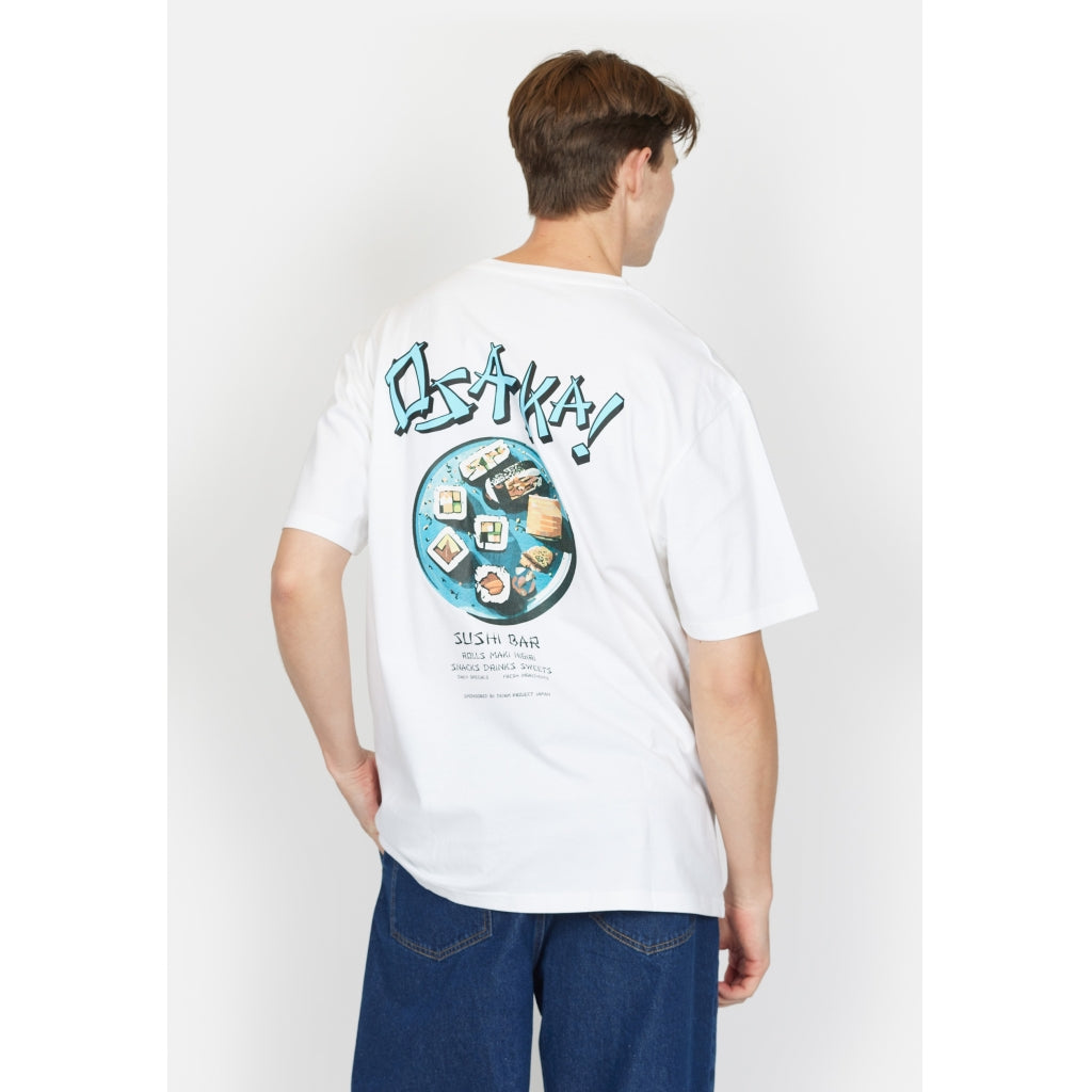 Denim project DPOsaka Sushi T-shirt T-Shirt 002 White