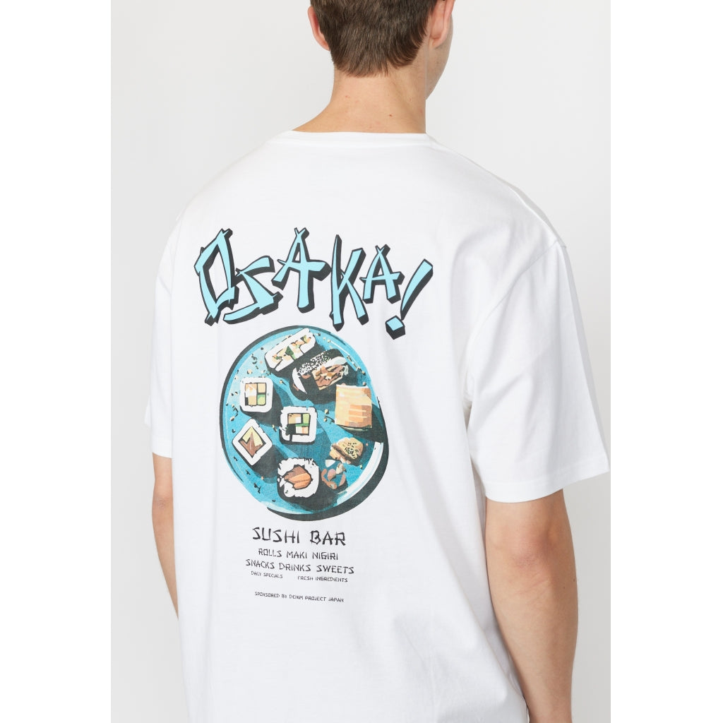 Denim project DPOsaka Sushi T-shirt T-Shirt 002 White