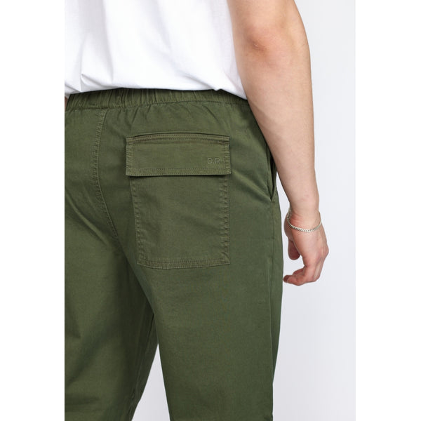 Denim project DPPARACHUTE TWILL PANTS Pants 577 Duffel Bag Green