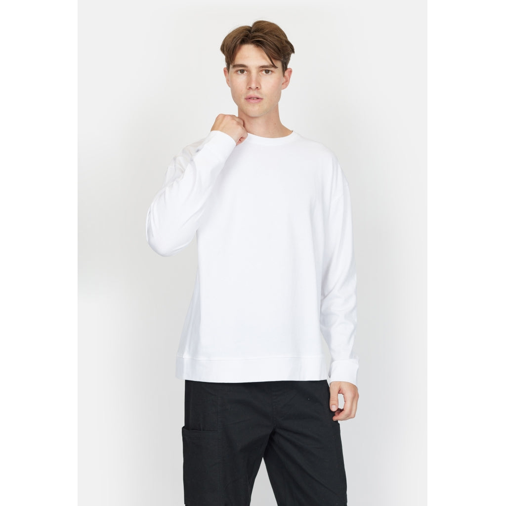 Denim project DPPanda Oversized LS Tee T-Shirt 002 White