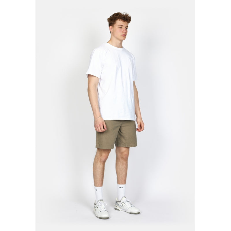 Denim project DPTAPERED RIPSTOP SHORTS Shorts 649 Roasted Cashew