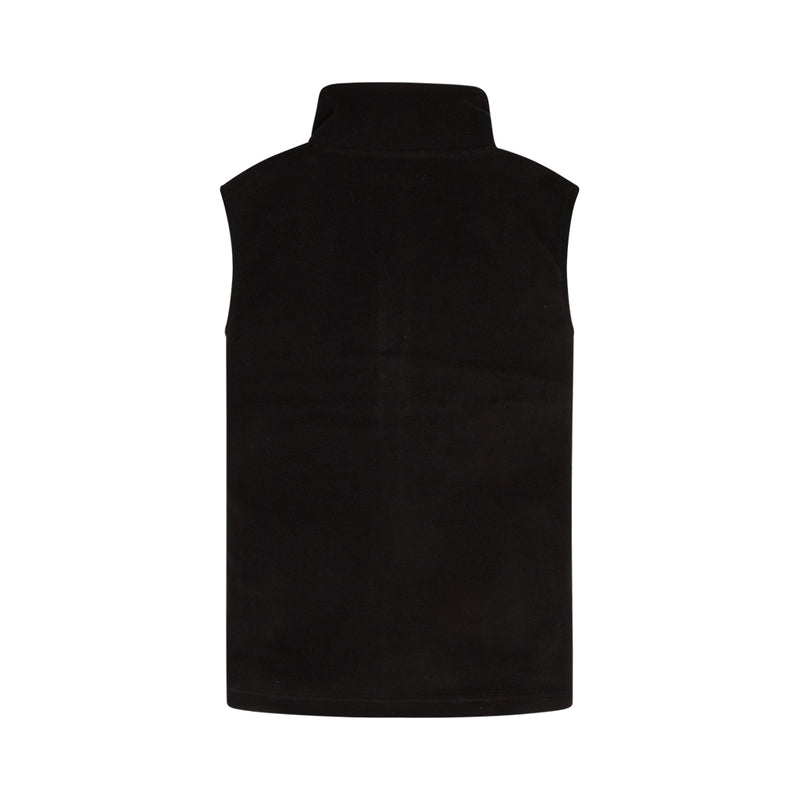 Denim project DPWFLEECE VEST Vest W045 Black / Black Blocks