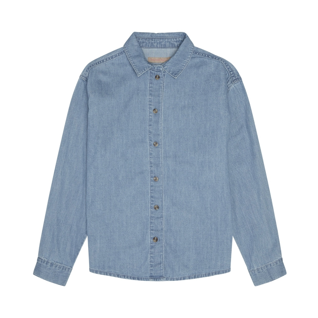 Denim project DPWMARIA SHIRT Shirts W003 Light Blue