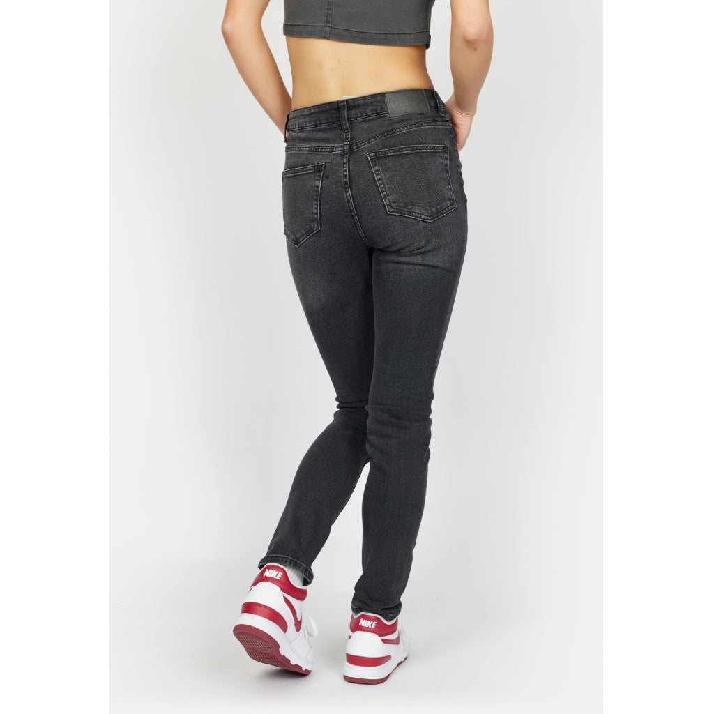 Denim project DPWSLIM RECYCLED JEANS Jeans W018 Black Stone Wash