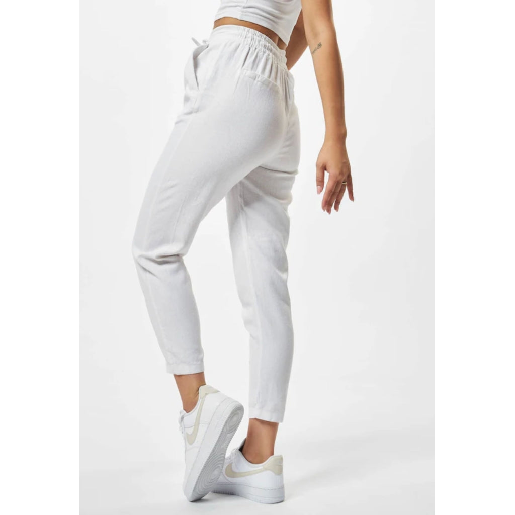 Denim project DPWTilde Linen Pants Pants W010 White