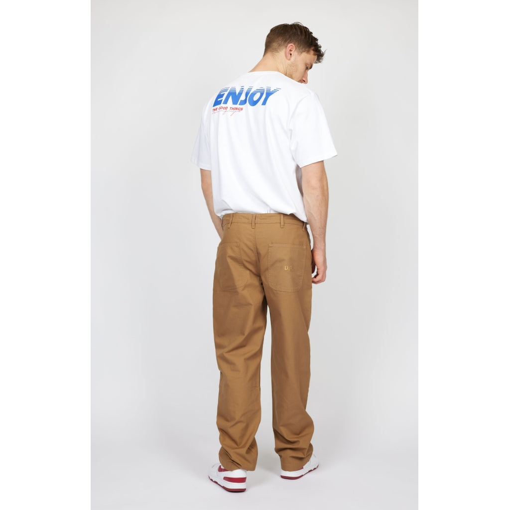 Denim project DPWorker Knee Patch Pants Pants 090 Ermine Brown