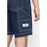Denim project DPWorkwear Denim Shorts Shorts 681 Dark Blue Rinse