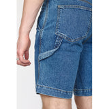 Denim project DPWorkwear Denim Shorts Shorts 682 Mid Blue Stone