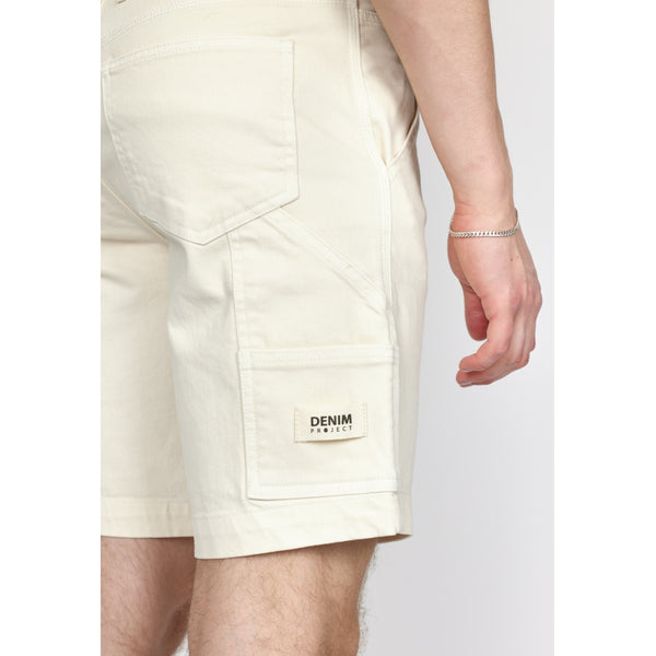 Denim project DPWorkwear Twill Shorts Pants 680 Papyrus