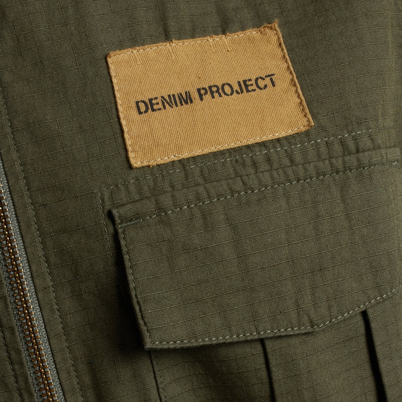 Denim project DP PATCH OVERSHIRT Jackets 140 DEEP DEPTHS
