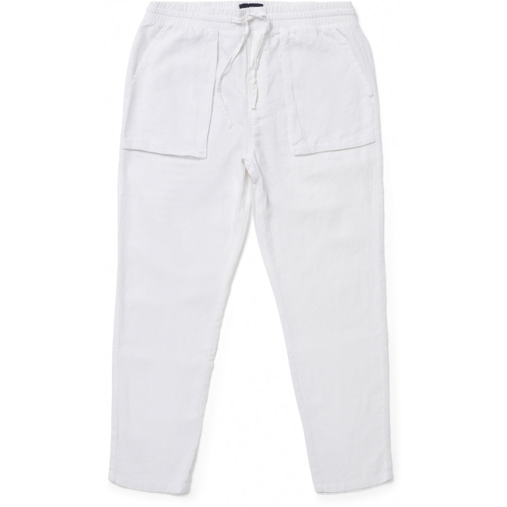 Denim project DP SHAKI LINEN PANT Pants 002 White