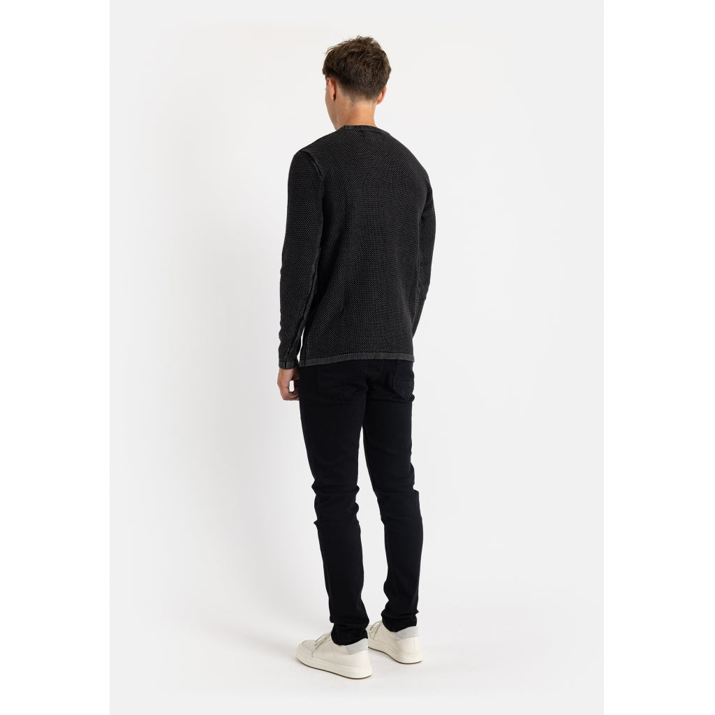 Denim project Dot knit Knit 001 Black