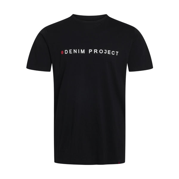 Denim project Logo Tee T-Shirt 001 Black