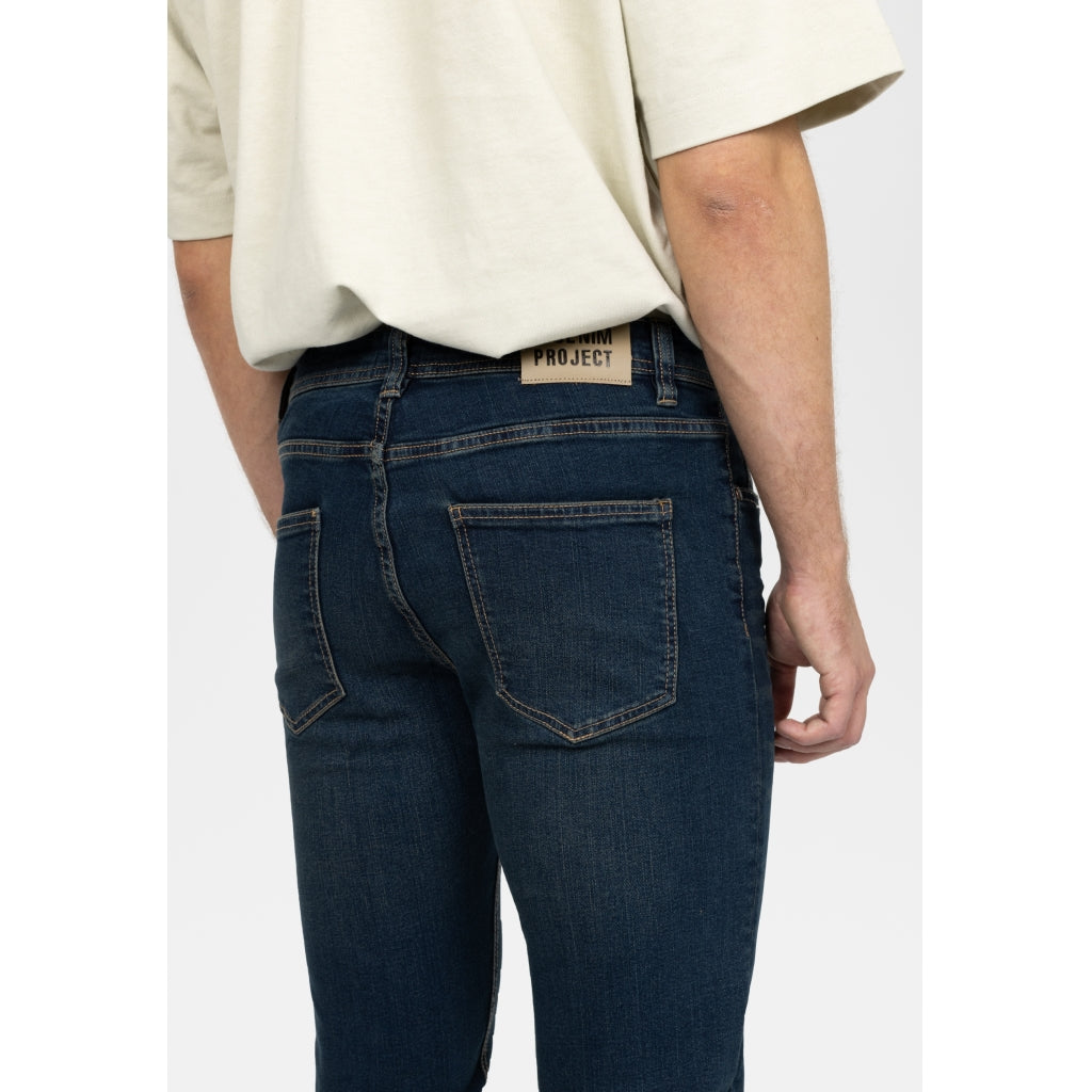 Denim project MR. Black Slim jeans Jeans 96 Vintage blue Destroy