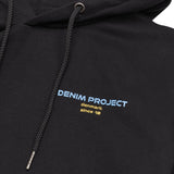 Denim project DPLogo Color Details Hoodie Sweat 001 Black