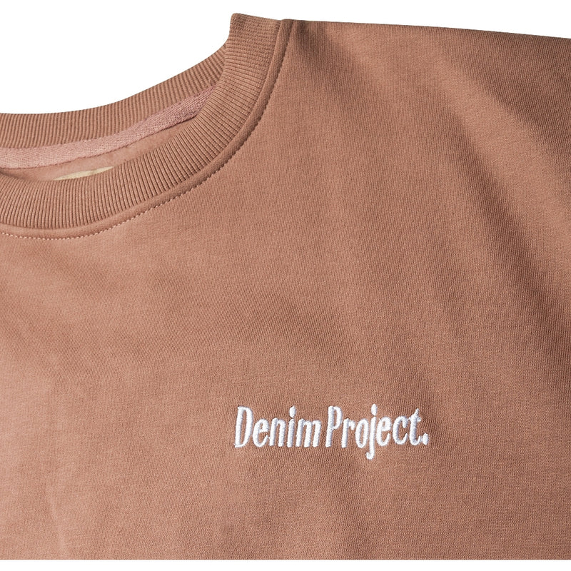 Denim project DPWASTA RELAX SWEAT Sweat W044 Dark Brown