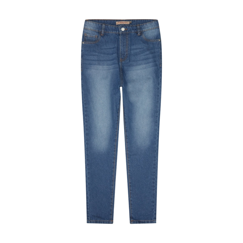 Denim project DPWEMMA MID WAIST SKINNY JEANS Jeans W005 Medium Blue
