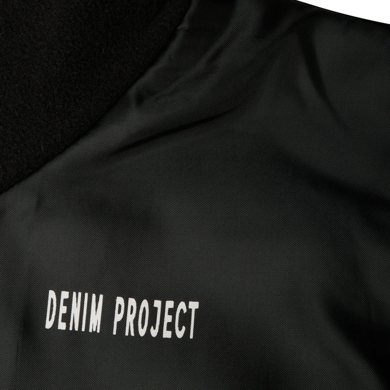 Denim project DPWFLEECE JACKET Jackets W045 Black / Black Blocks