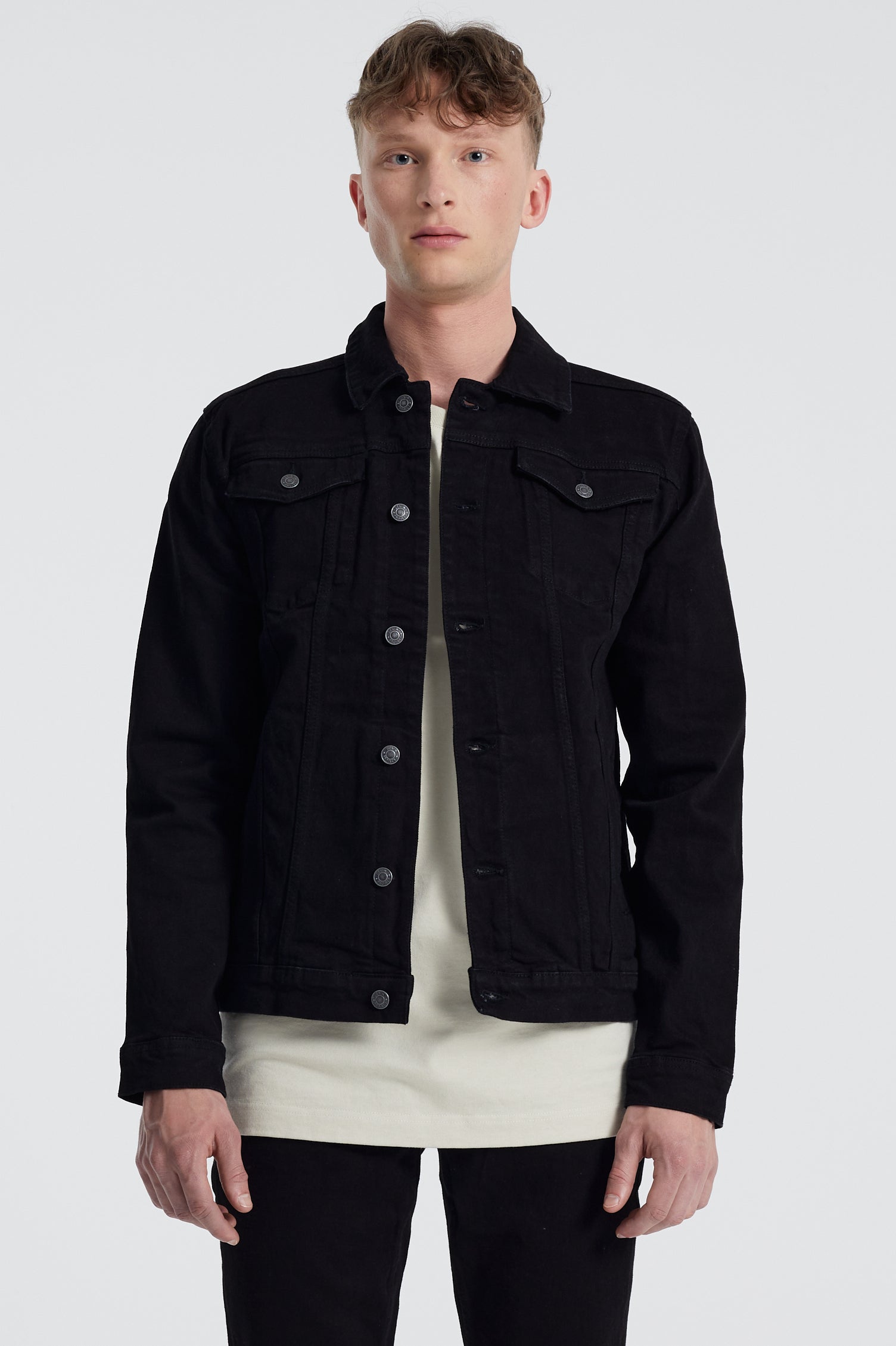 Denim project Kash Denim Jacket Jackets 001 Black