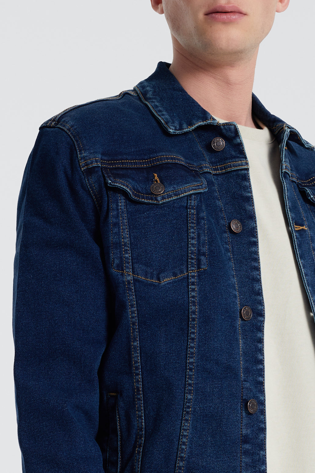 Denim project Kash Denim Jacket Jackets 043 Dark blue