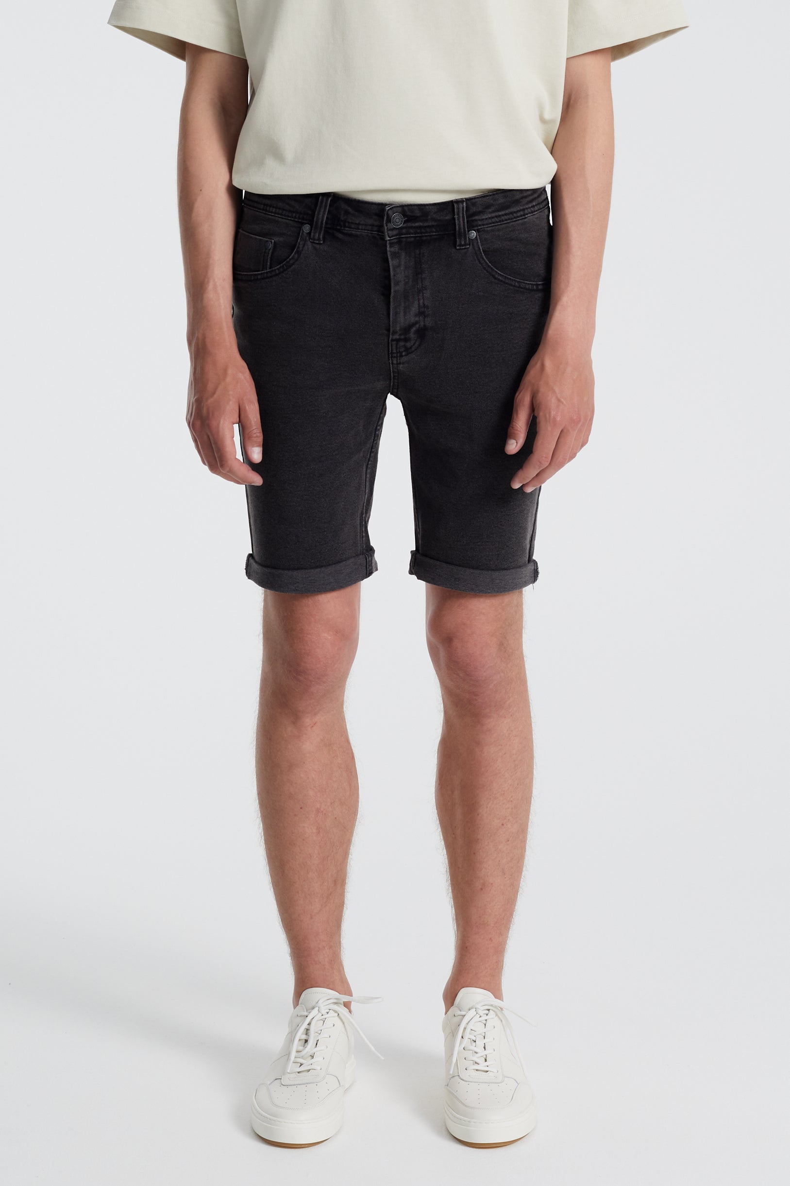 Denim project Mr. Orange Shorts 003 Grey