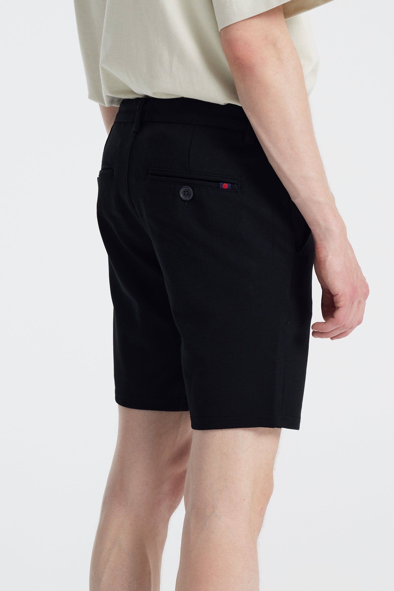 Denim project Ponte Shorts Shorts 001 Black