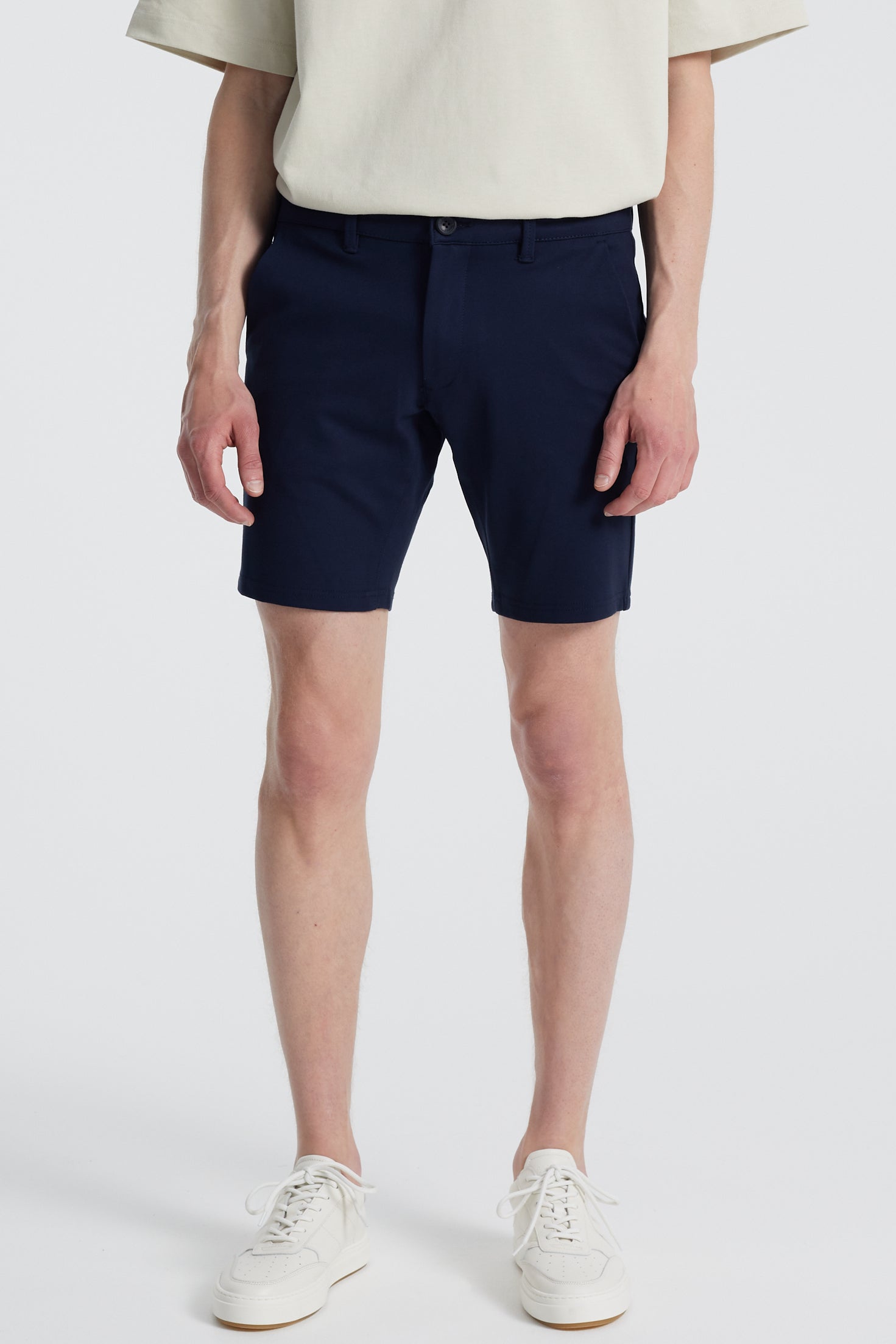 Denim project Ponte Shorts Shorts 008 Navy