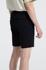 Denim project Ponte Shorts Shorts 027 Black White pin
